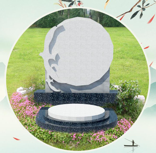 小型艺术墓碑设计：海鸥墓